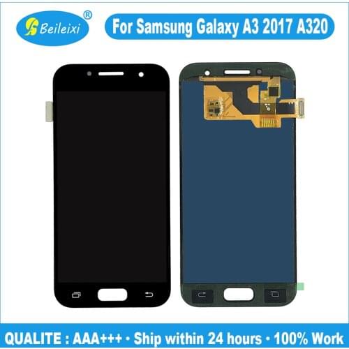 For Samsung Galaxy A3 2017 A320 LCD Display Digitizer Touch Screen Assembly For Samsung SM-A320F A320M A320Y LCD Screen