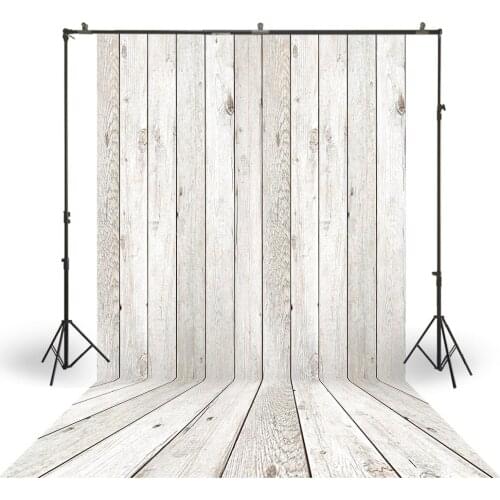 HUAYI Photography Backdrop Newborns Baby Birthday Studio Photo Background Vintage Wood Planks White Wood Photo Backdrops XT-6711