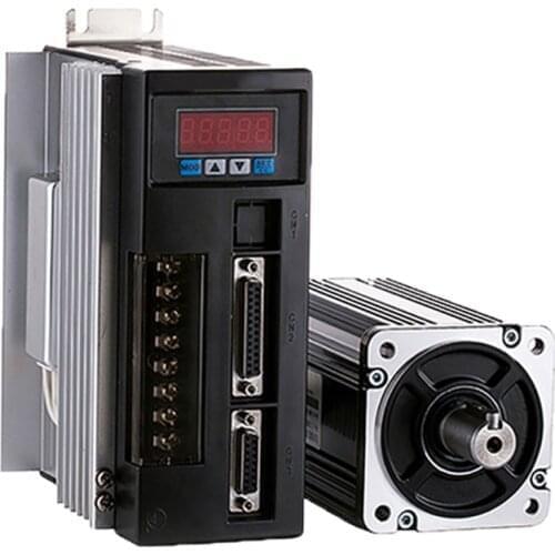 2.6KW CNC AC Servo Motor Driver Kit 130ST-M10025 10Nm 2500rpm 130mm 220VAC + AASD-30A 220V Driver With 3M Encoder + Motor Cable