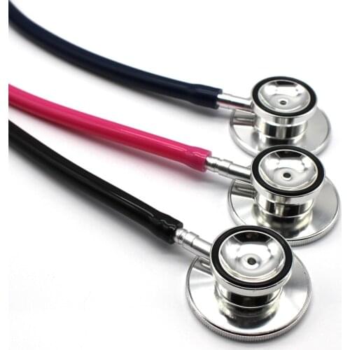 Multicolor Medical Stethoscope Aid Double Headed Stethoscope Portable Household Auscultation Device Equipment Tool Health Care