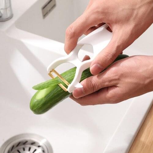 Multifunctional Stainless Steel Apple Peeling Knife Plastic Fruit Grater Peeler Kitchen Gadget Kitchen Tool Accessories