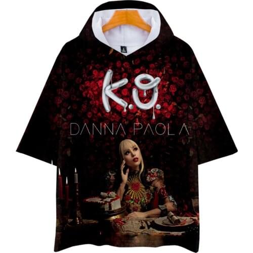WAWNI Danna Paola Fashion Print Clothes Summer Casual Cool T-shirts Women Mens Clothes Top Loose Sale Tops Short Sleeves Hot