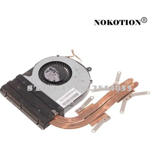 Nokotion H000047170 13n0-c3a0301 Fan Heatsink For Toshiba Satellite p50-a-12z P50-A L50-A Laptop Motherboard with fan