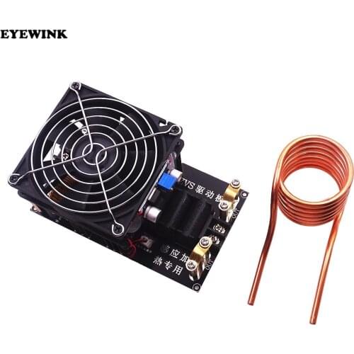 New Arrival DC12-36V 20A 1000W ZVS Induction Heating Module Heater With Copper Tube