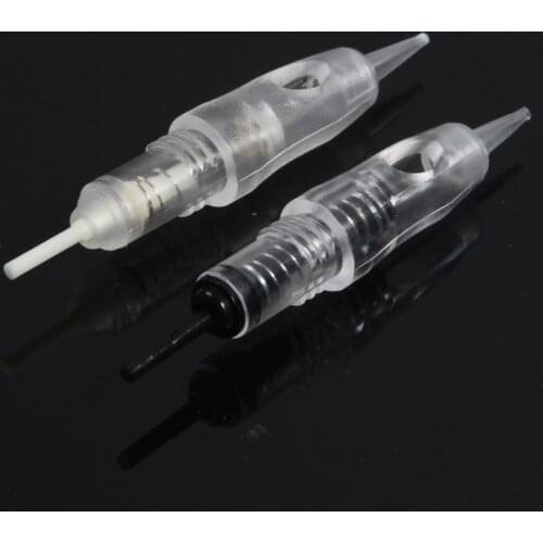 New design 50 pcs High Quality 1R 3R 5R 5F 7F Cartridge Needle for Micropigmentation Device Permanent Makeup Machine with Panel