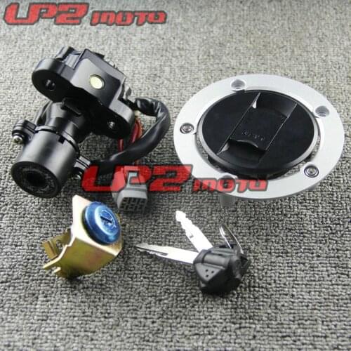 Ignition Switch+Fuel Gas Cap+Seat Lock Key Set for Suzuki GSXR 600 750 06-18 /GSXR1000 05-18 06 07 08 09 10 11 12 13 14 15 16 17