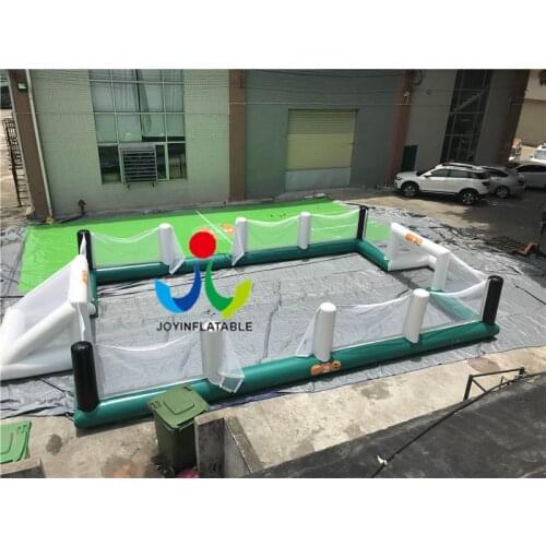 Popular Design Inflatable Soccer Court Field Playground Inflatable Soap Soccer Football Field Team Sports Game Courts