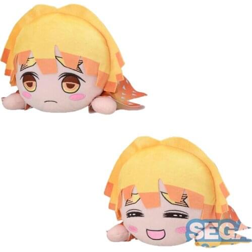 Pre-Sale Demon Slayer Agatsuma Zenitsu Sp Lying Down Plush Doll Cartoon Figures Plush Doll Anime Plush Soft Pillow Stuffed Toy