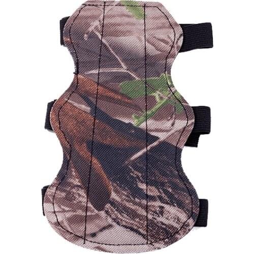 PU Leather Forearm Adjustable Professional Strap Camouflage Arm Guard Protection Elastic Men Women Target Archery Outdoor