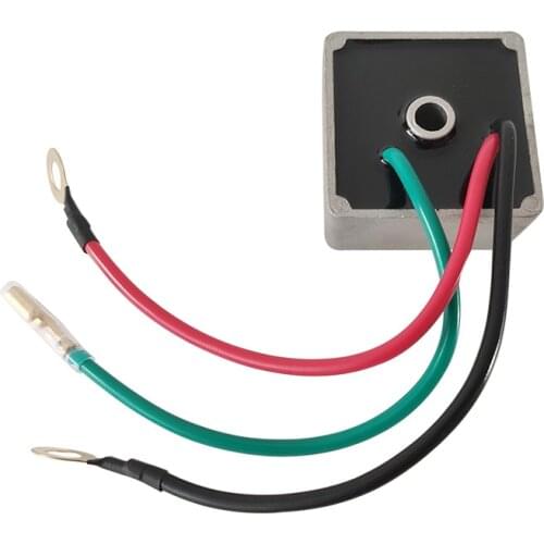 R2020A.1.3 For Golf Cart Voltage Regulator EZ GO Golf Cart 27739G01 Replacement - EPIGC111 Single Hole Black Gray