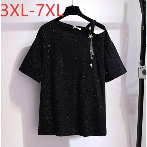 SHILI RIVER Women's T-shirts With Sequins