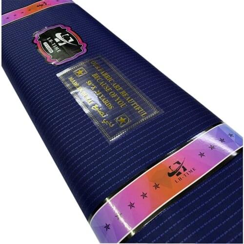 SJ Lace Nigerian Atiku Lace For Men Cloth The Polyester-Cotton Blended Fabric Thick Very Soft Breathable And comfortable L3-41