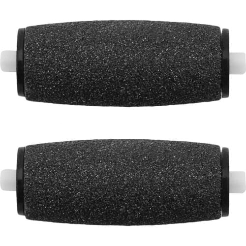 2 Pcs Replacement Roller Heads For SchoLleing Pedi Skin Remover Repairing Foot Grinding Machine Peeling Pedicure Device
