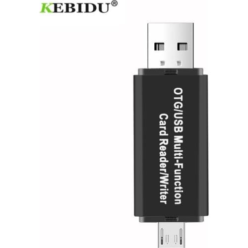 USB 2.0 Card Reader Multi-function Support TF/SD Adapter Flash Drive Adapter Micro USB OTG Computer