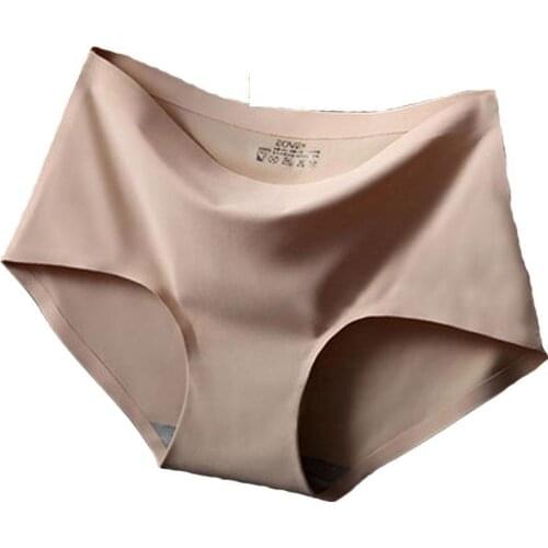 High Quality Seamless Panty Sexy Briefs Women Sexy Underwear Underpants briefs soft ice silk women briefs Ultra-thin sexy panty