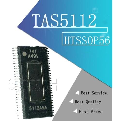 1pcs/lot TAS5112 TAS5112ADFDR 5112AG4 5112A HTSSOP56