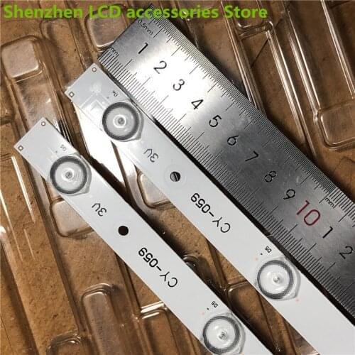 4Pieces/lot FOR 32 inch using LED-32B750 LCD backlight PB08D554173BL051-002H 4C-LB320T-GY6 1PCS=6 lamp beads