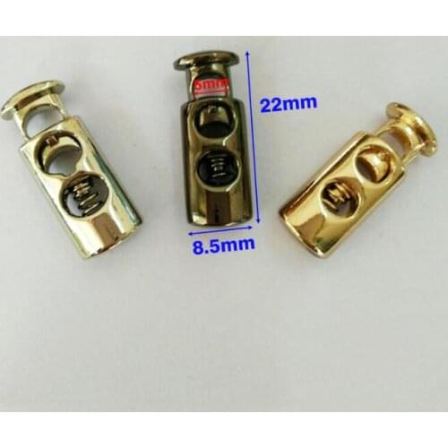 40pcs/lot fashion oval metal alloy cork switch cord locks lanyard lock Black nickle/Shinny nickle/Light Gold free shipping