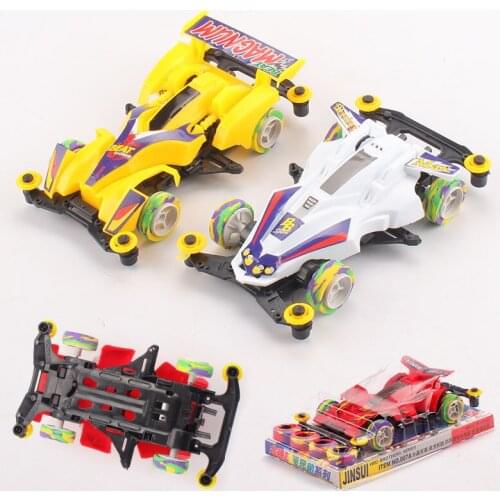 1pc 6 Colors Childrens New Electric Toy Car Funny Four Wheel Drive Brother Model Toy Car For Kid Creative Gift With Accessories