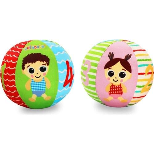 Baby Toys Boy Girl Animal Ball Soft Stuffed Toy Balls Baby Rattles Infant Babies Body Building Ball For 0-3 years old