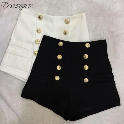 Donegirl Women's High Waist Shorts