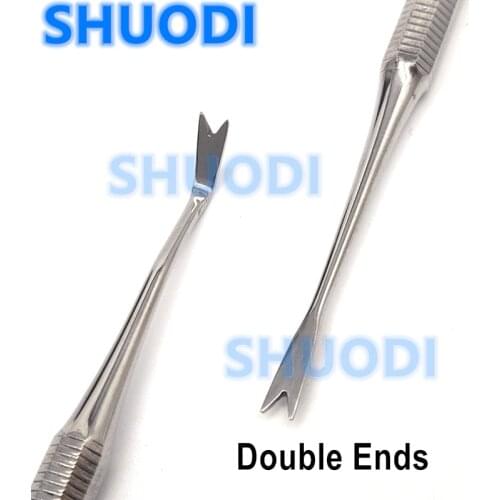 1 piece Double Ends Dental Orthodontic Ligature Director Curved Fine Narrow Dentist Tool Instrument