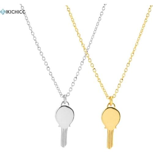 KIKICHICC 925 Sterling Silver Key Pendant Long Chain Fashion Jewelry Necklace Tiny Small Wedding Chain Jewelry 2021 Gift