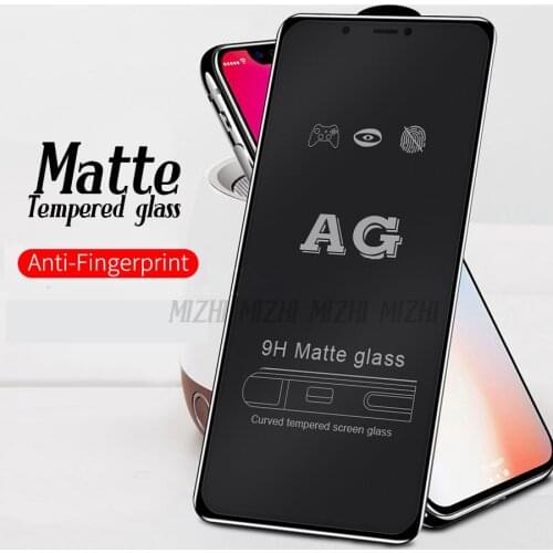 Frosted Matte 9D Tempered Glass on For iPhone X Xs max Xr Screen Protector Xsmax Protective Glas For iPhone x s r rx sx max film