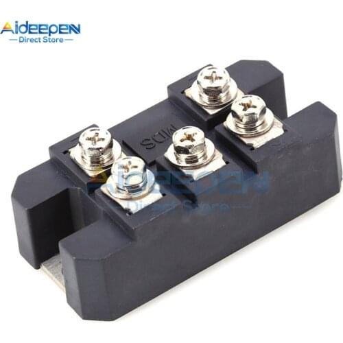 MDS150A 3-Phase Diode Bridge Rectifier 150A Amp 1600V Copper 150 Celsius 80x40x33mm Metal Case Diode Bridge Control