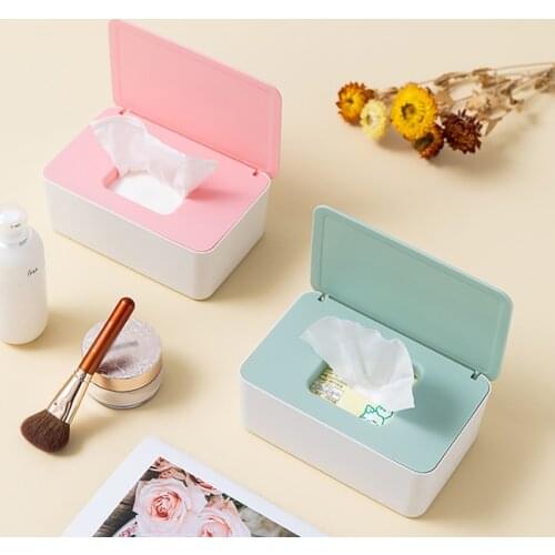 Multi-purpose Disposable Napkin Storage Box Tissue Holder Living Room Desktop Dust-proof Paper Boxes Tissue Box Storage Shelf