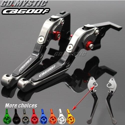 Motorcycle Folding Extendable CNC Moto Adjustable Clutch Brake Levers For Honda CB600F CB 600 F Hornet 2007-2013 2008 2009