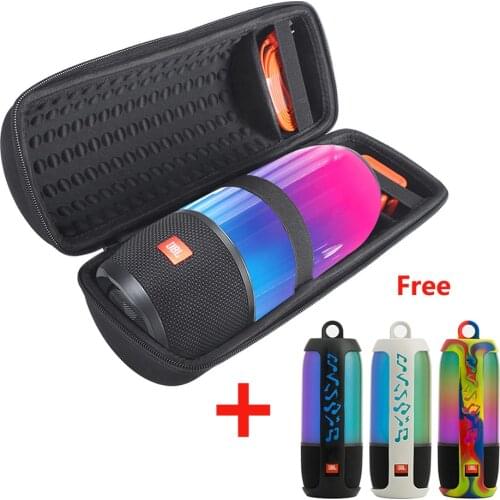 2018 Newest EVA Hard 2 in 1 Carry Protective Box Pouch Cover Bag Case For JBL Pulse 3 Pulse3 Speaker-Extra Space for Plug&Cable