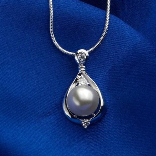 Mothers Day 2017 N523 Hot Elegant - Imitation Pearl Pendant Necklace 22 inches lady gift mother Wholesale Freeshipping