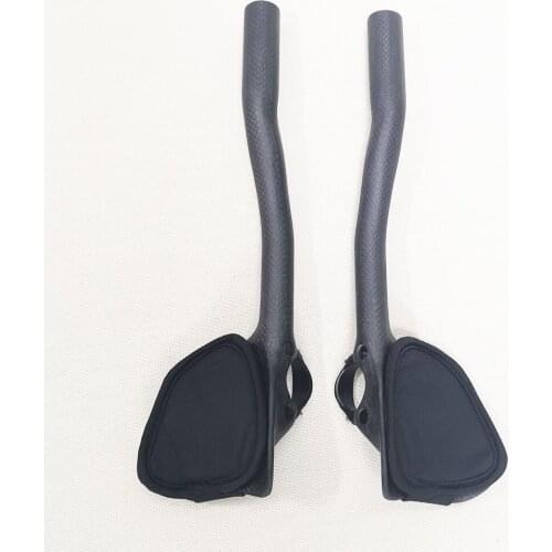 Full Carbon Fiber Road Bicycle Handlebar Highway Rest Put Handlebar Aero Carbon TT Bike Handle Bars Trial TT Bar 3K Matte/Glossy