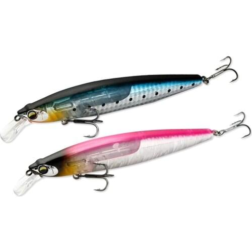 JOHNCOO 130mm 20g Fishing Lure with Blade Floating Wobbler Long Casting Minnow Lure Bass Pike Artificial Bait Tackle
