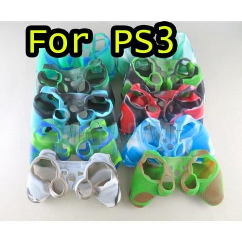 High quality 10 colors available Silicone Protective Soft Skin Case Cover for Playstation3 PS3 Controller OCGAME