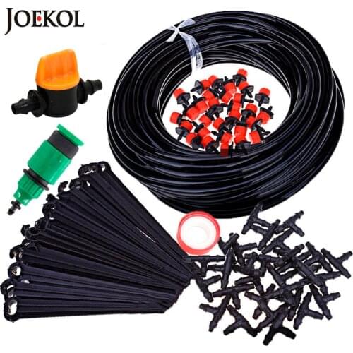 5M-50M Automatic Garden Watering System Kits Self Garden Irrigation Watering Kits Micro Drip Irrigation DIY Garden watering