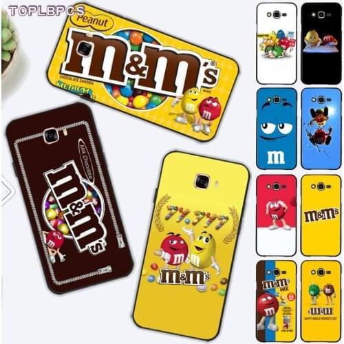 TOPLBPCS M&Ms Chocolate Nutella Bottle Mobile Phone Cover for Samsung J6 J7 J2 J5 prime J4 J7 J8 2016 2017 2018 DUO core neo