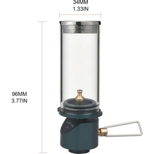 Outdoor Camping Gas Light Dreamlike Candle Lamp Butane Gas Illumination Light