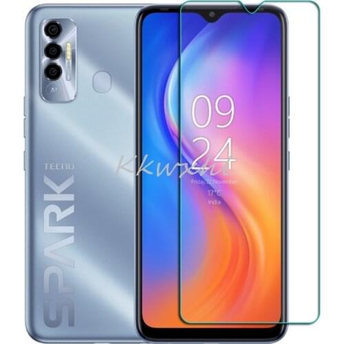 For Tecno Spark 7P 6.8" Screen Protective Tempered Glass ON Spark7P Protector Cover Film
