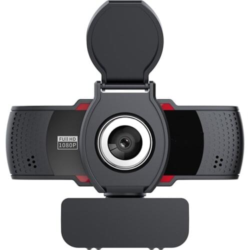 1080P HD Webcam PC USB Video Web Camera Cam Live Streaming Webcam with Mic