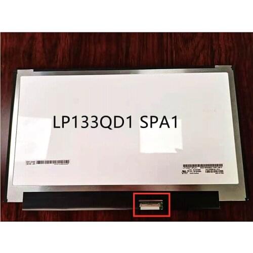 13.3" Laptop LCD Screen LP133QD1 SPA1 IPS matrix display panel 3200x1800 eDP 40pins replacement