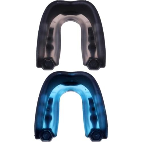 2 Boxing Karate Taekwondo MMA Teeth Protector Basketball Football Mouthguard