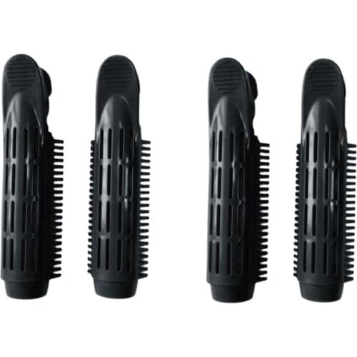 4pcs Styling Hair Curler Roller Wave Hairdressing Hairstyling DIY Black