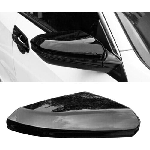 Car Black Right Side Mirror Cap Cover Fit For Honda Civic 10th 2016 2017 2018 2019 2020 76201TBAA11ZF