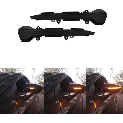 Dynamic Led Side Mirror Blinker Lamp for Seat Leon III 5F Ibiza KJ Arona LED Turn Signal Side Mirror Indicator light 2013-18 E4