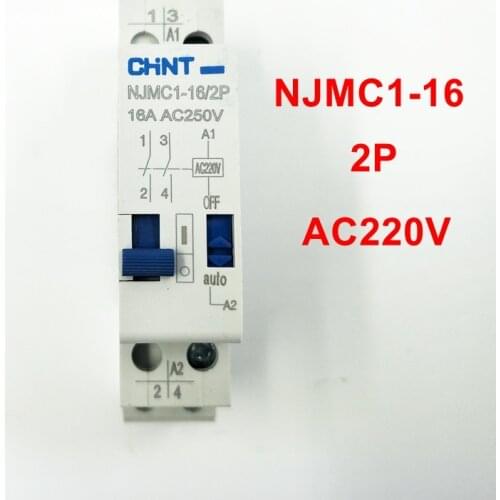 CHINT Pulse Relay NJMC1-16/2P 16A AC220V Relay