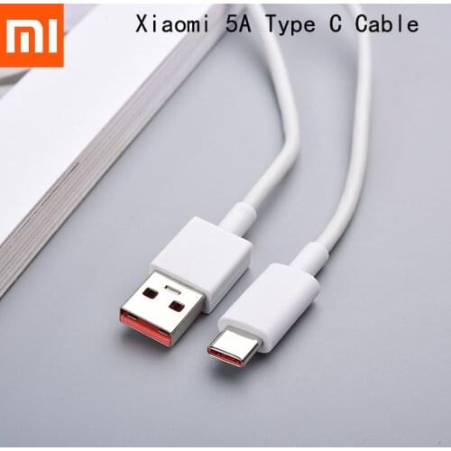 Xiaomi 5A Fast Charger Cable 100CM/150CM USB Type C Quick Charging Data Line For Redmi K20 K30 Pro Note 10 Lite Mi 11 10 Pro 9SE