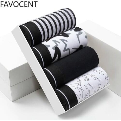 Mens Underwear Boxer Men Cotton Breathable Comfortable Underwear Man Boxers Elastic Shorts Underpants Male Panties Gay Print