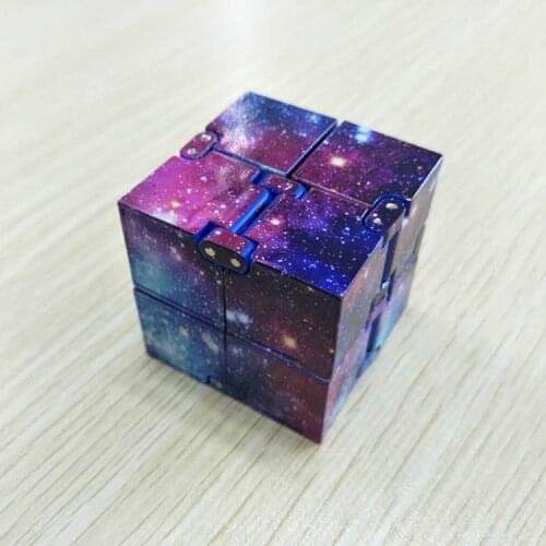 2021 New Trend Creative Infinite Cube Infinity Cube Cube Office Flip Cubic Puzzle Stop Stress Reliever Autism Toys